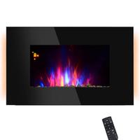 Camino elettrico LED da parete 1000/2000W nuovo