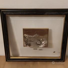 Quadro Argento 925 BRUMAL "Piccola Baia" firmato M