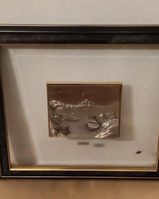 Quadro Argento 925 BRUMAL "Piccola Baia" firmato M