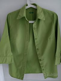 camicia Verde  erba benetton