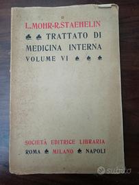 Libro antico di Medicina (1924)."Trattato di Medic