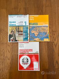 TRAME DEL TEMPO 1 + ATLANTE STORICO +ED.CIVICA