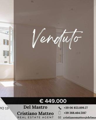 Appartamento di 59 m² con 3 locali a Roma