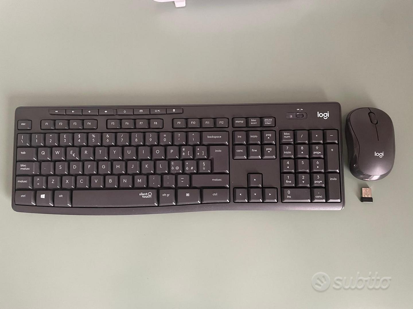 Logitech Mk295 Kit Mouse E Tastiera Wireless