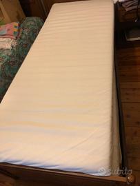 materasso singolo semirigido in schiuma.