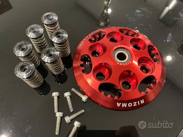 Spingidisco frizione ergal rosso Rizoma