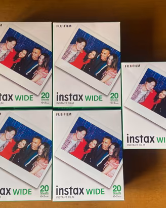 Fujifilm Instax Wide 10 confezioni da 20 foto nuov