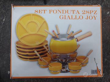 Set Fonduta 28 pezzi JOY – Nuovo