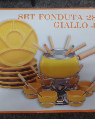 Set Fonduta 28 pezzi JOY – Nuovo