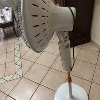 Stufa a piantana a carbonio