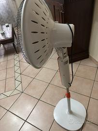 Stufa a piantana a carbonio