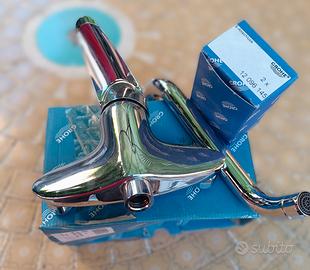 miscelatore lavello a muro