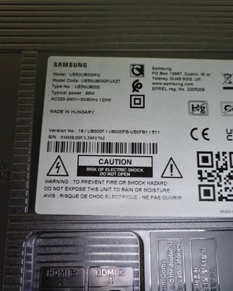 TV 50 pollici nuova LCD50 Samsung 