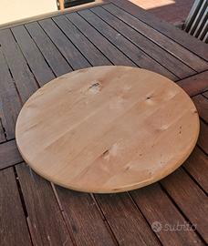 Tagliere Centrotavola Girevole Legno