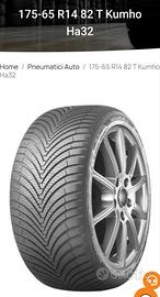 2 gomme 4 stagioni 175-65 R14 
