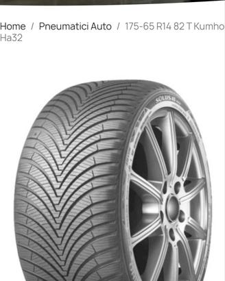 2 gomme 4 stagioni 175-65 R14 
