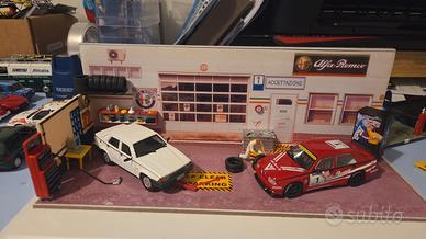 Alfa romeo 1:43 diorama
