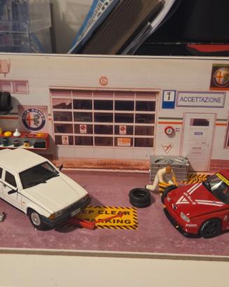 Alfa romeo 1:43 diorama
