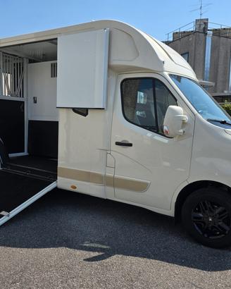 Van trasporto 2 cavalli Renault Master 180 DCI