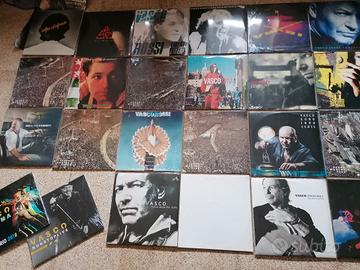 collezione vinili di Vasco Rossi 