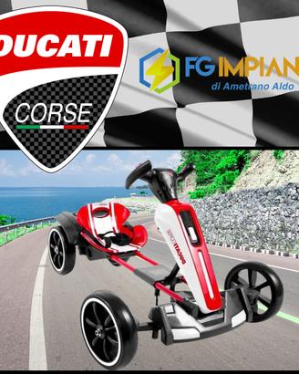 Ducati Speed Kart Per Bambini Elettrico