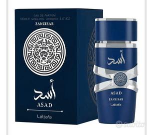 Eau de Parfum Uomo Yara Lattafa Asad Blue 100 ml 