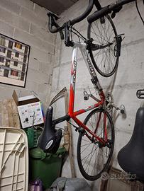 Bici da corsa olympia flash rossa