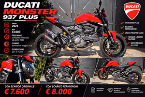 Ducati Monster 937 Plus Pari al Nuovo