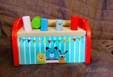 Gioco sensoriale in legno 