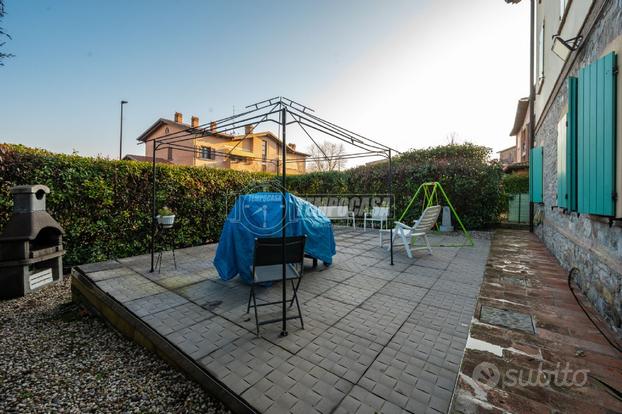 Trilocale con giardino e ingresso indipendente