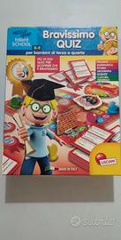 gioco bravissimo quiz Lisciani  8/9 anni