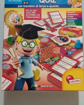 gioco bravissimo quiz Lisciani  8/9 anni