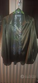 Camicia donna verde oliva tg XXXL 