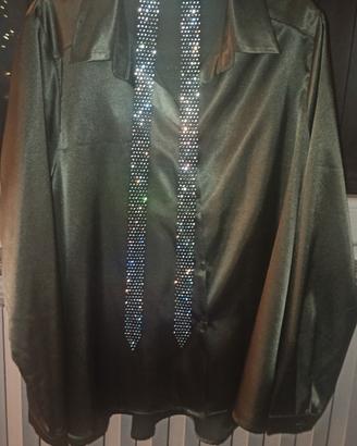 Camicia donna verde oliva tg XXXL 