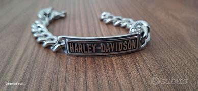 braccialetto harley davidson acciaio inossidabile 