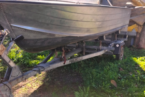 OkBarca in alluminio semichigliata: