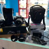 Nikon D3400 + AF-P DX 18–55mm + 18-200 mm Tamron