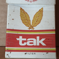 Tak sigarette 1984.Molto raro.Vuoto da collezion