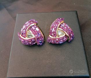 Orecchini Triangolo lilla