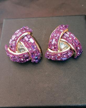 Orecchini Triangolo lilla