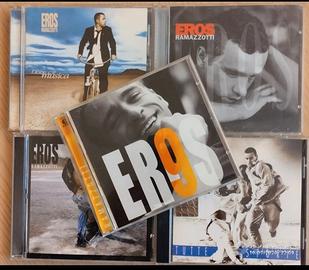 lotto di 5 CD Eros Ramazzotti 