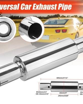 Silenziatore Auto Universale