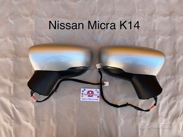 Specchietto retrovisore Dx e Sx Nissan Micra K14