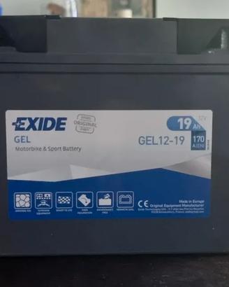 Batteria Moto Exide GEL 12V 19Ah