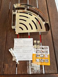 Mensola angolare in acciaio