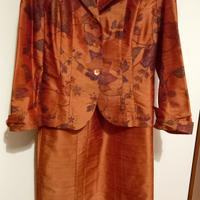 Completo tubino con giacca in seta