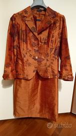 Completo tubino con giacca in seta