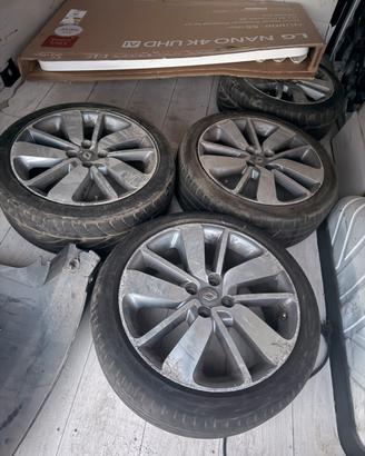 4 Cerchi in lega 17" originali Renault