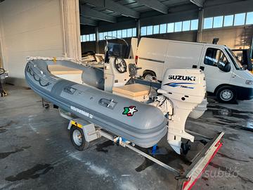 Novamarine Rh 460 - Suzuki 40/60 - Rimorchio