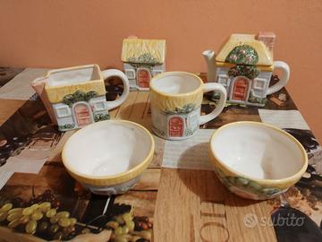 Set da cucina da collezione vintage
